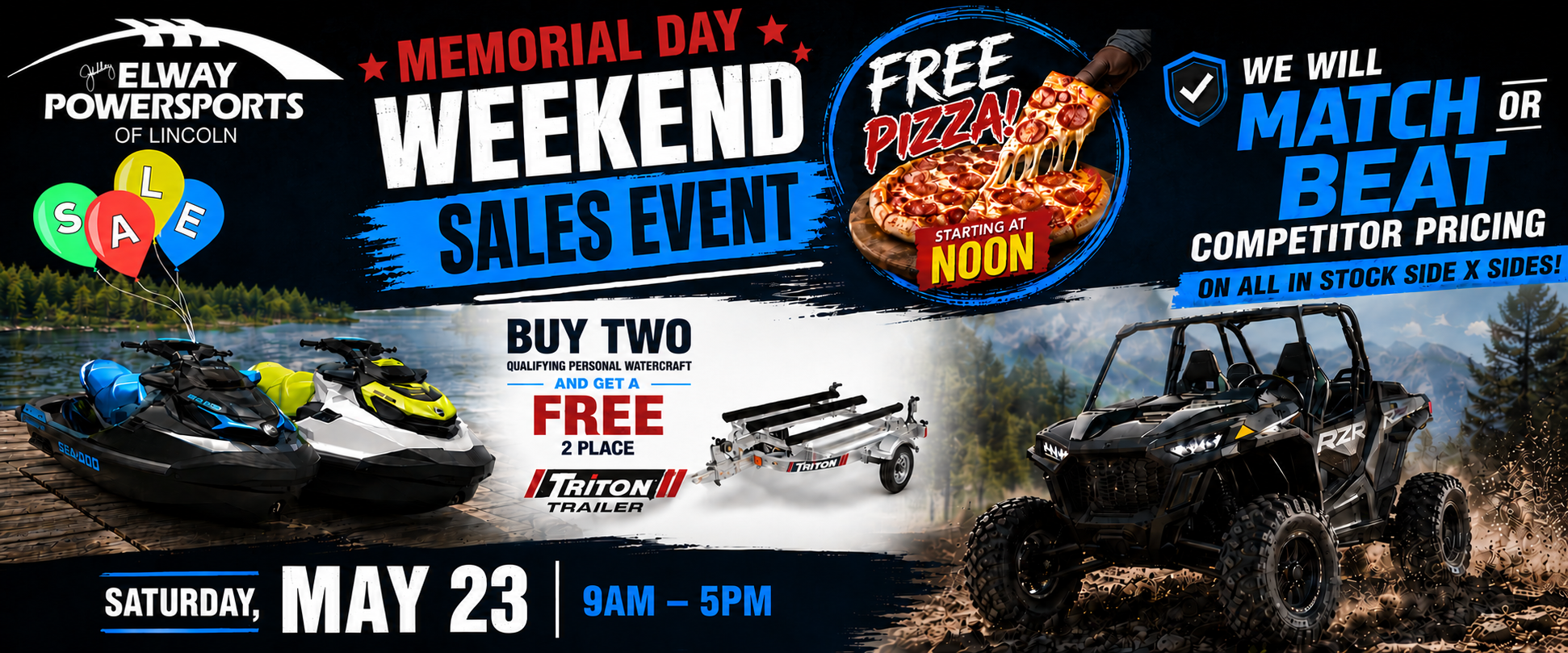 Memorial Weekend Sale